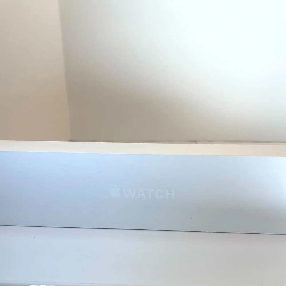 EMPTY BOX ONLY—White Apple Watch Box
